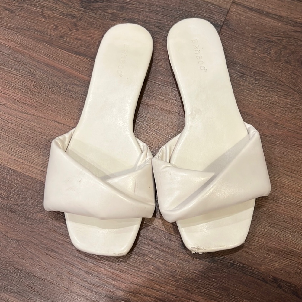 White Sandals